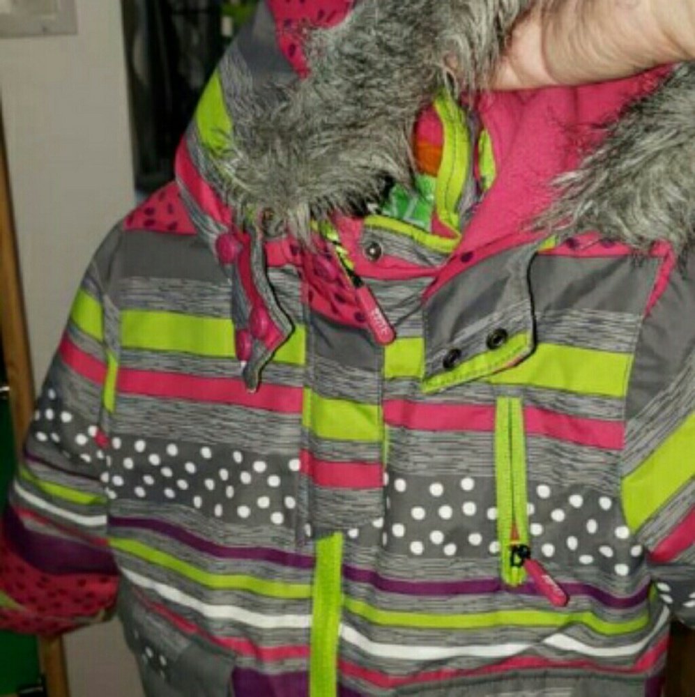 Toddler girl snow suit